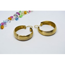 Argollas de oro 18K