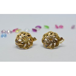 Pendientes oro 18K con...