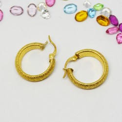 Pareja de argollas, oro 18K