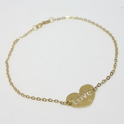 Pulsera corazón Love